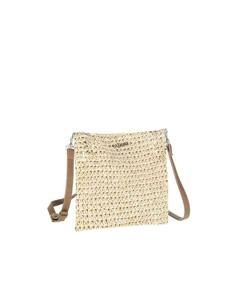 R Circo Mujer joven BOLSO BANDOLERA RAFIA CRUDO - Bmdstyle