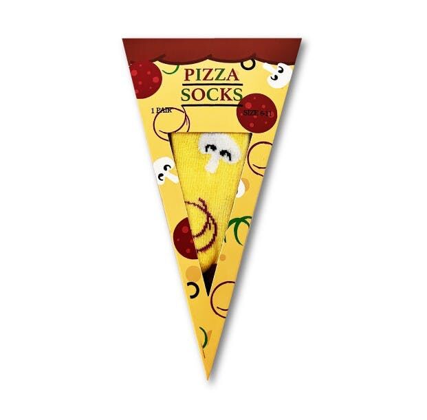 CALCETINES UNISEX PORCIÓN DE PIZZA