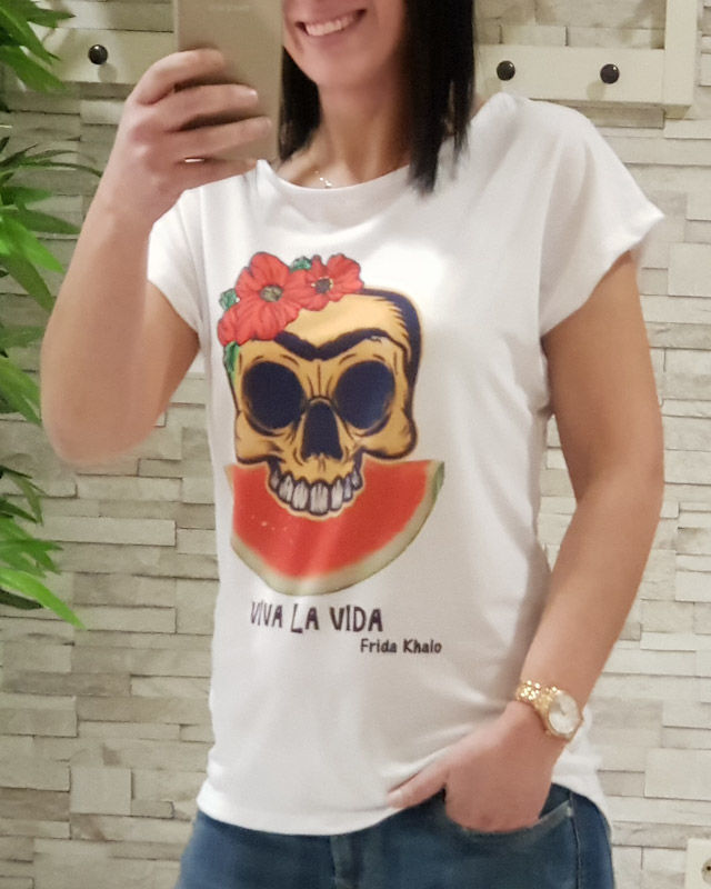 Camiseta calavera Frida Morrodelove Oversize